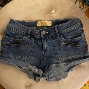 Hollister Denim Low Rise Short-Shorts